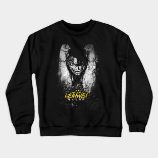 Saw Paing LETHWEI BW Ashura Kengan Omega Crewneck Sweatshirt